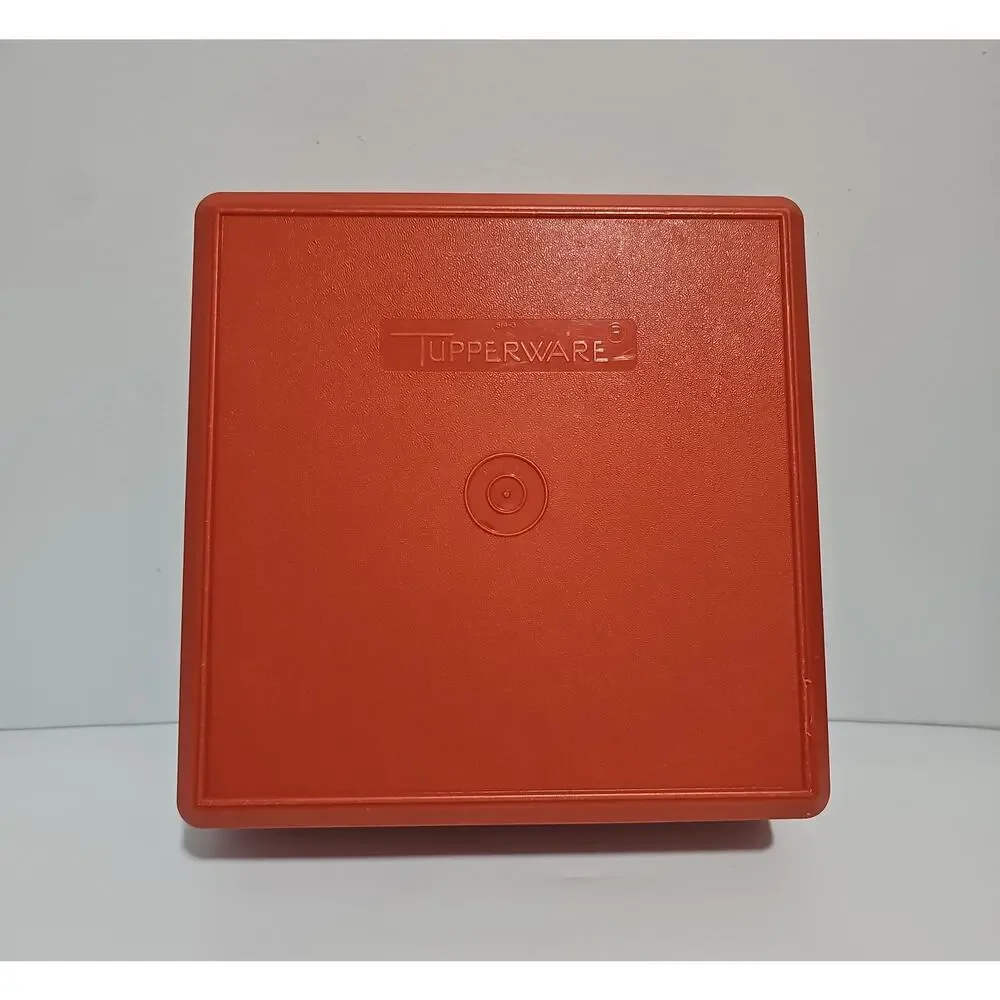 Vintage Tupperware 514-3 Food Storage Container Made USA 70s Lid 515-2